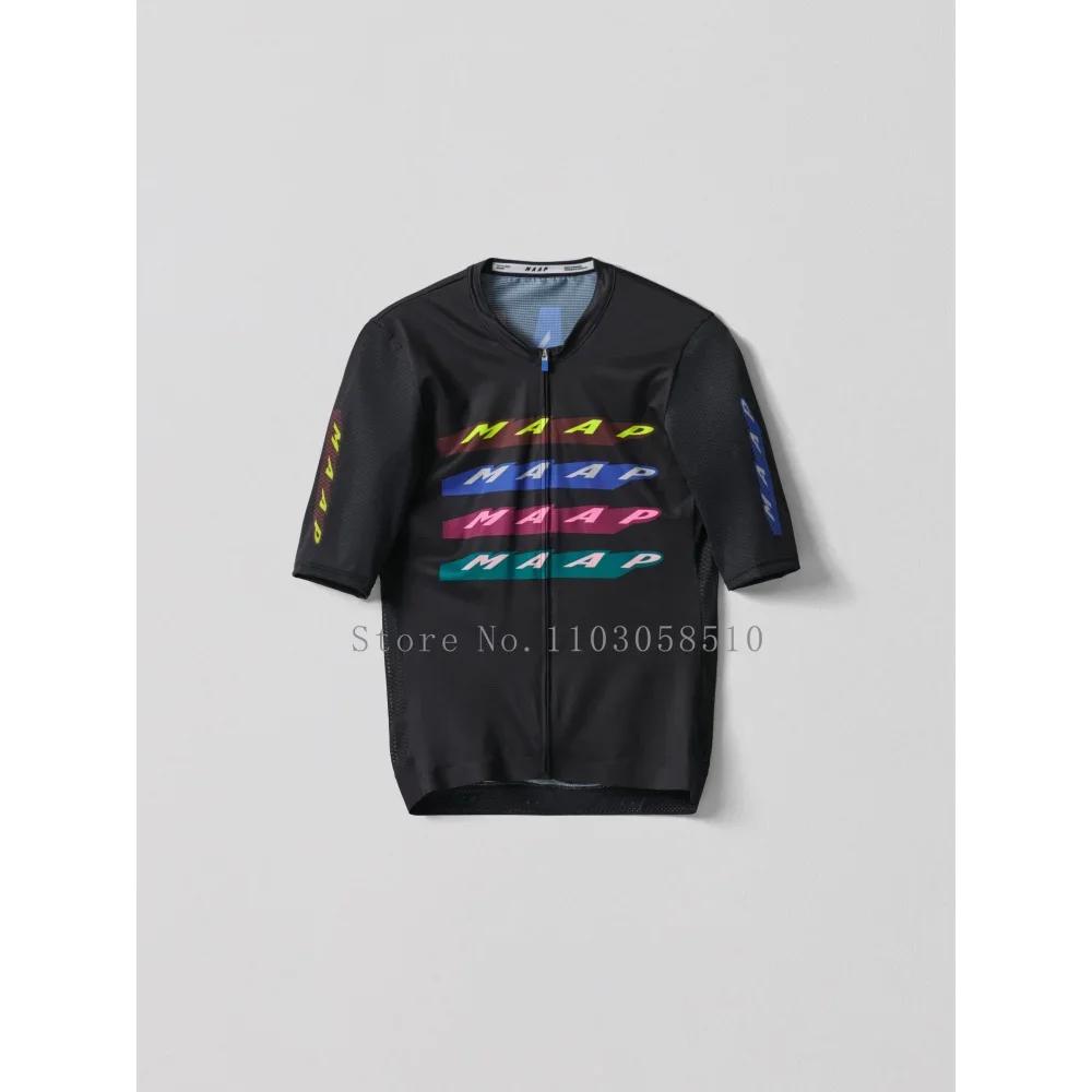 Radtrikot für Herren Kurzarm Pro Team MTB Rennrad Kleidung Atmungsaktive Fahrradhemden 2025 Mountainbike Kleidung XXL