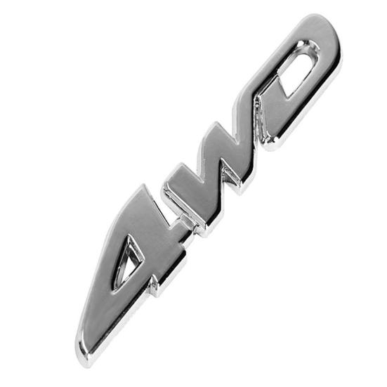 4Wd V6 V8 Stylish Sport Car Auto Badge Emblem Rear Trunk Metal Sticker DecorVehicle Parts & Accessories, Car Tuning & Styling, Body & Exterior Styling! 1#
