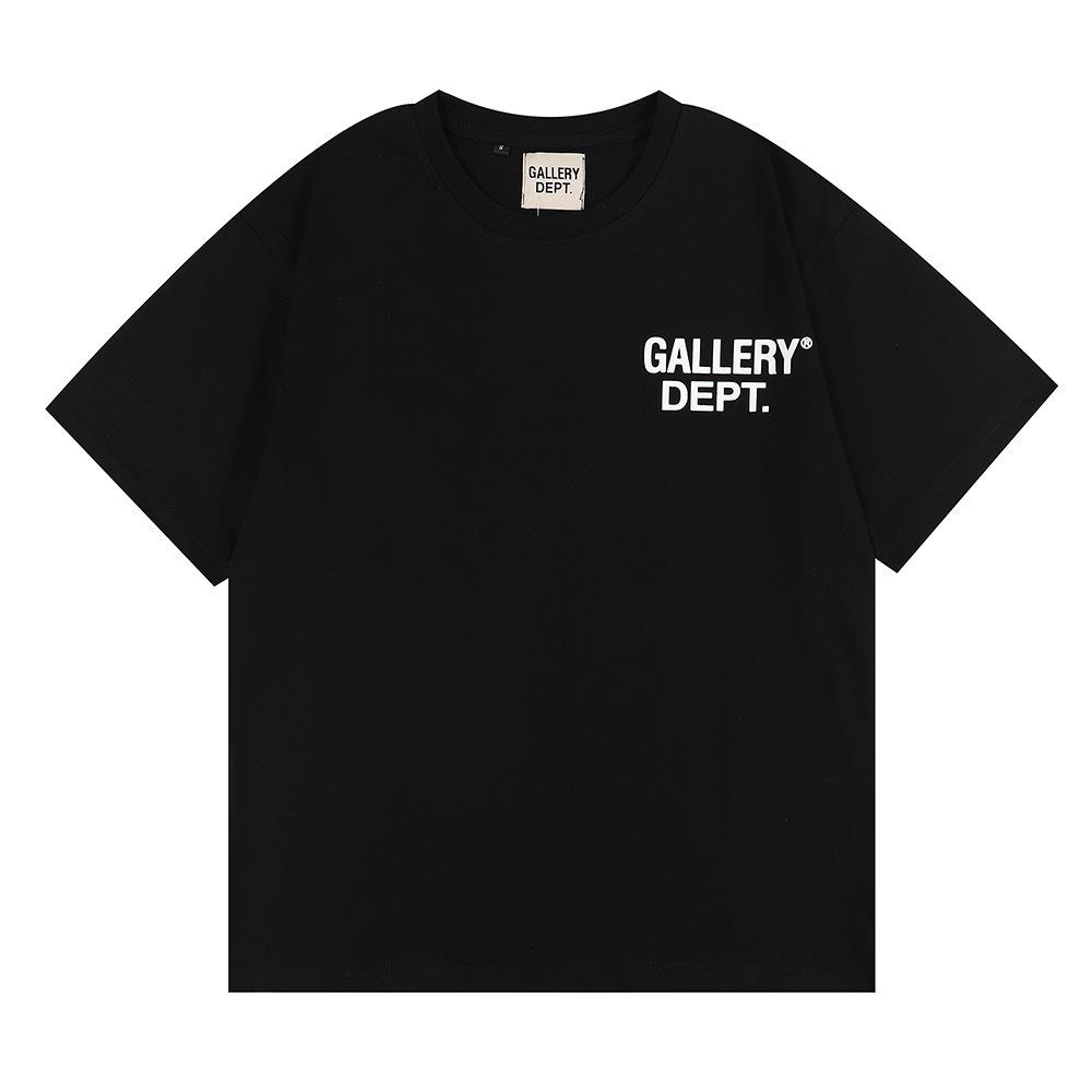Die neuesten saisonalen Styles von Gallery Dept: trendige Kurzarmshirts für Männer und Frauen, inspiriert von beliebten europäischen und amerikanischen Marken. Small schwarz