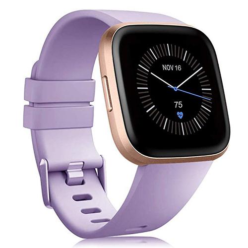 Armband für Fitbit Versa/Versa2/Lite Smartwatch-Ersatzband. Sport-Silikonarmband für Fitbit Versa 2-Armband S