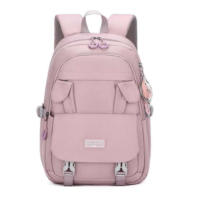 Teenager Mädchen Kaninchen Schultaschen Große Kapazität Schwarz Multifunktional College Mittel- Oberschüler Schultasche Rucksäcke Frauen