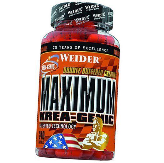 Krea-Genic, Wasserfreies Kreatin, Maximum Krea-Genic, Weider (31089004) 200caps