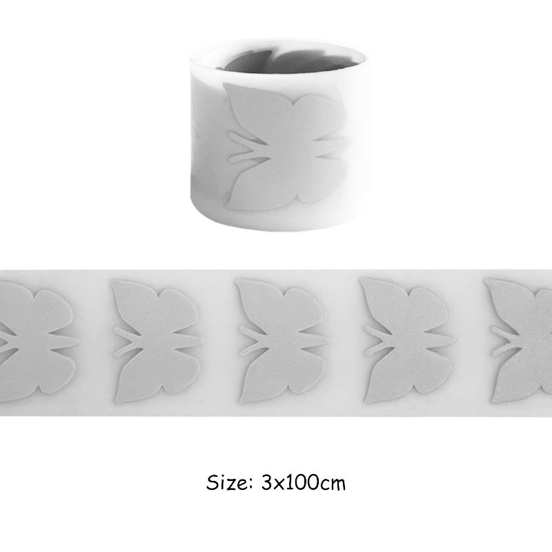 Aufbügelbare Stoffflicken, silberfarbene reflektierende Bänder, DIY-Aufkleber für Kleidung, Wärmeübertragung, Parches, Kleidung, Hoodies, Vinylfolie, Transfer, Herz 3x100cm