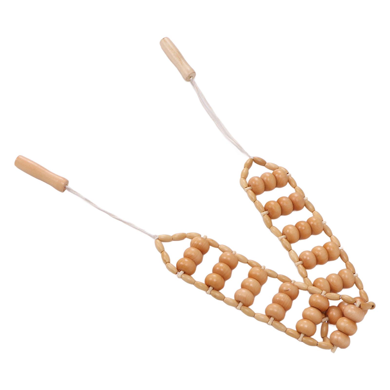 Holz Therapie Massage Seil Handheld Bagger Meridiane Müdigkeit Linderung Detox Rücken Massage Werkzeug