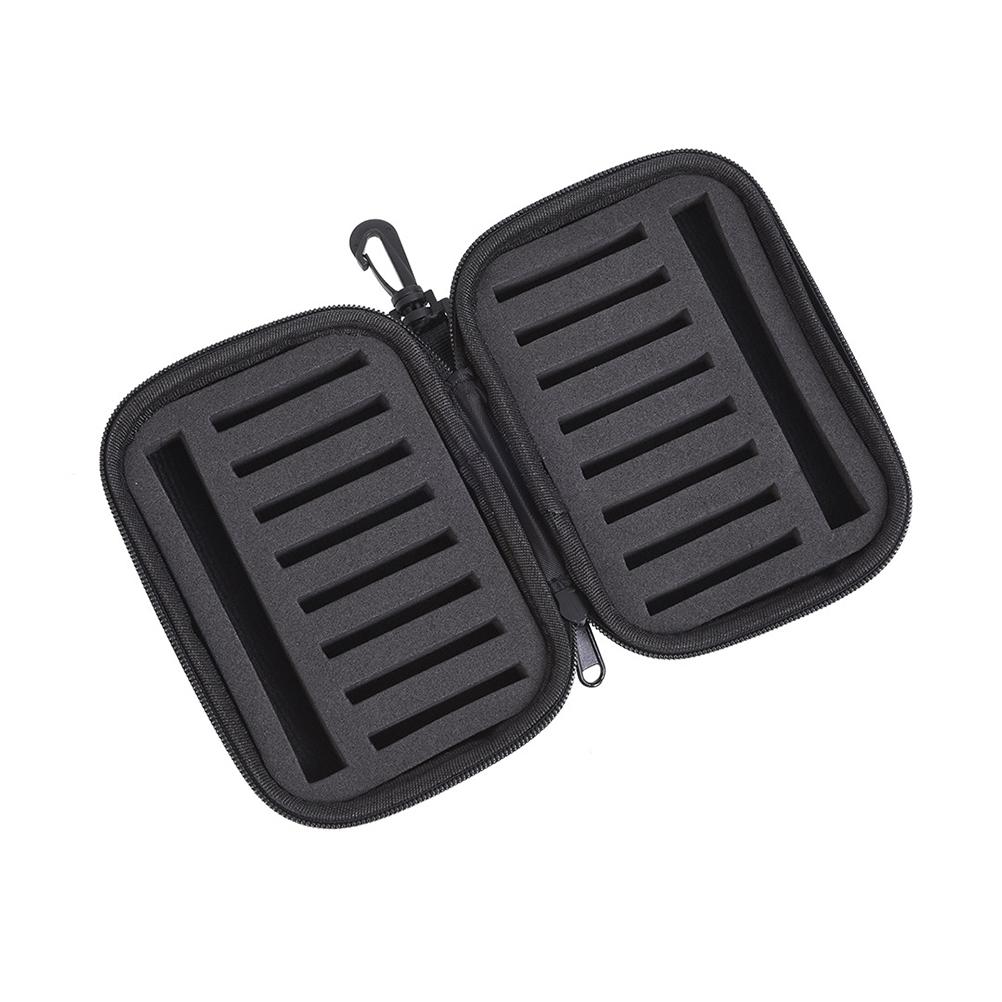 Angelköder Tasche Eva Brieftasche Fall Wrap Spinner Container Luya Fly Fisch Haken Beutel Storager Outdoor Fisch Enthusiast schwarz