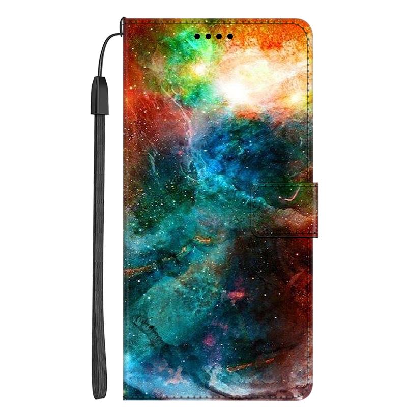 Leder Klapphüllen Für Honor 90 Lite 5G Hüllen Honor90 Portemonnaie Buch Kartenständer Schutz Bemalte Handyhüllen Für Honor 90 5G Taschen Honor 90 5G wein rot