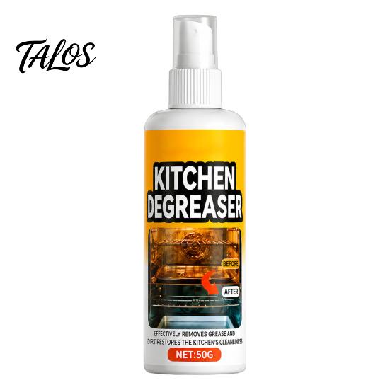 Hochleistungs-Küchenreiniger Grill-Spray, Schwerlast-Fettlöser Reiniger, Effektiver Grill-Entfetter Entfernt Flecken Entfetter, für Grillroste 50g white