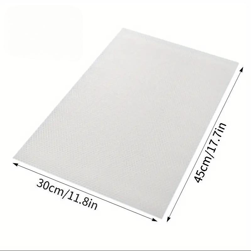 Kühlschrank-Pad, antibakteriell, Antifouling, Schimmel, Feuchtigkeitsaufnahme, Pad, Matten, Kühlschrank 4PCS weiß