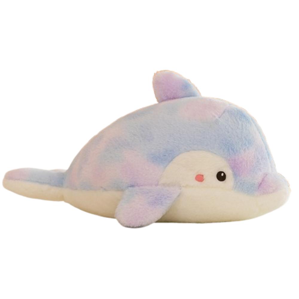 Cartoon Bunter Delfin Plüschtier Pp Baumwolle Weiches Tier Delfin Plüschtier 25cm Niedliches Tier Plüschkissen Kinder Geburtstag Weihnachten