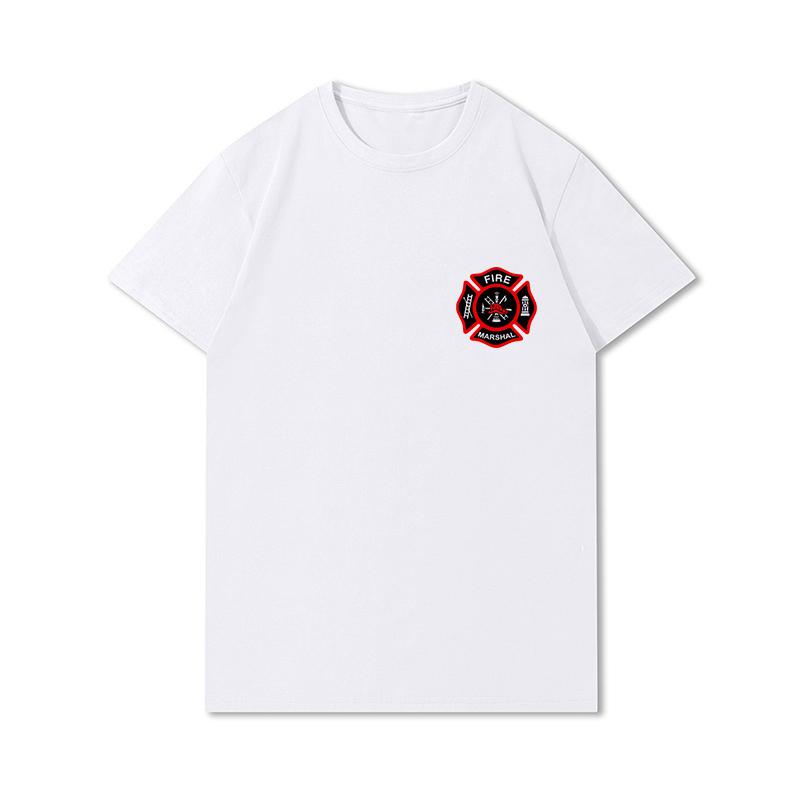 Plus Size Herren T-Shirts Sommer Neue Feuerwehr Berufsfeuerwehr München München Deutschland Feuerwehrmann Herren T-Shirt S