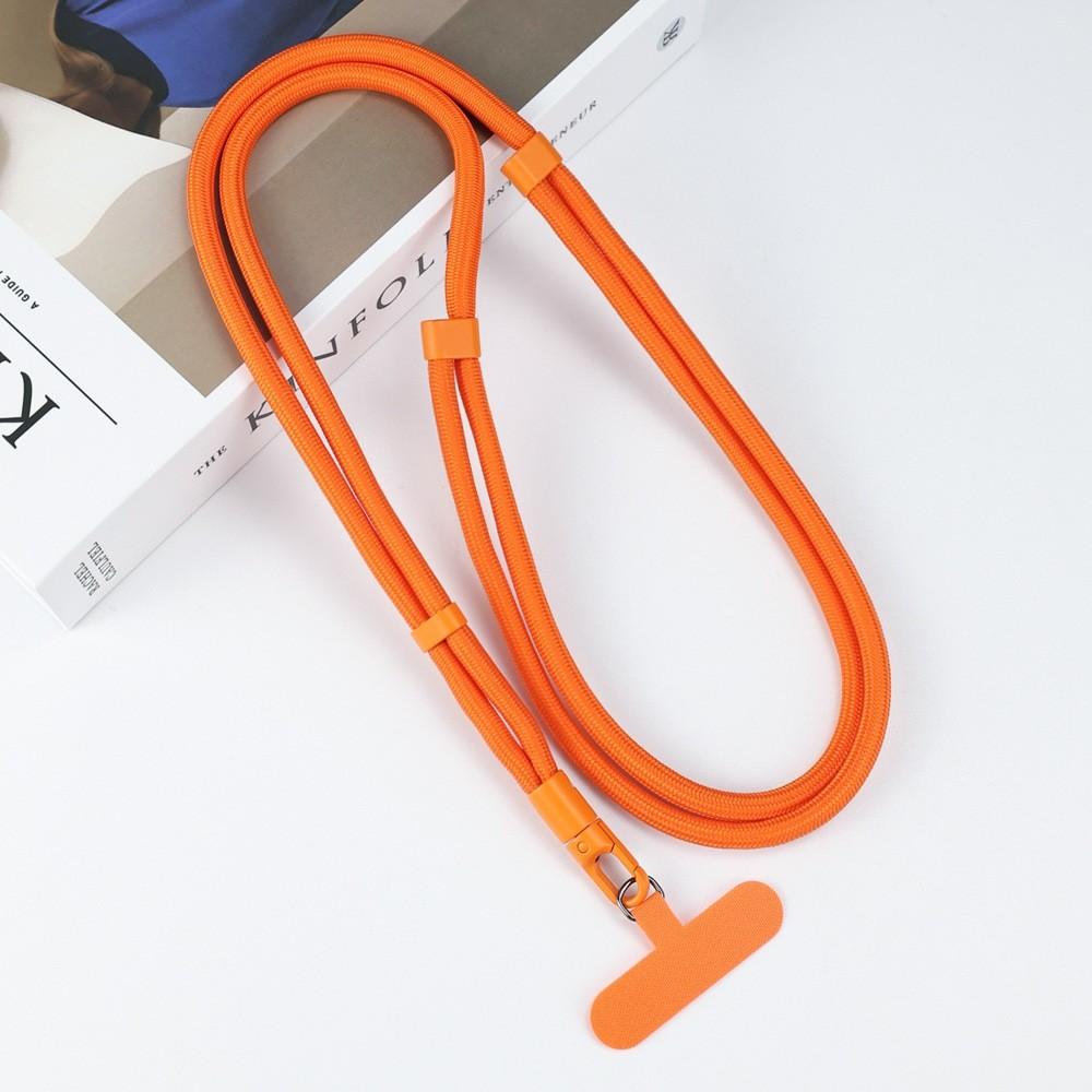 Handy-Lanyard Crossbody Verstellbar Schulter-Hänge-Hals Stark Outdoor Anti-Verlust Multifunktionale Handy-Kette Orange