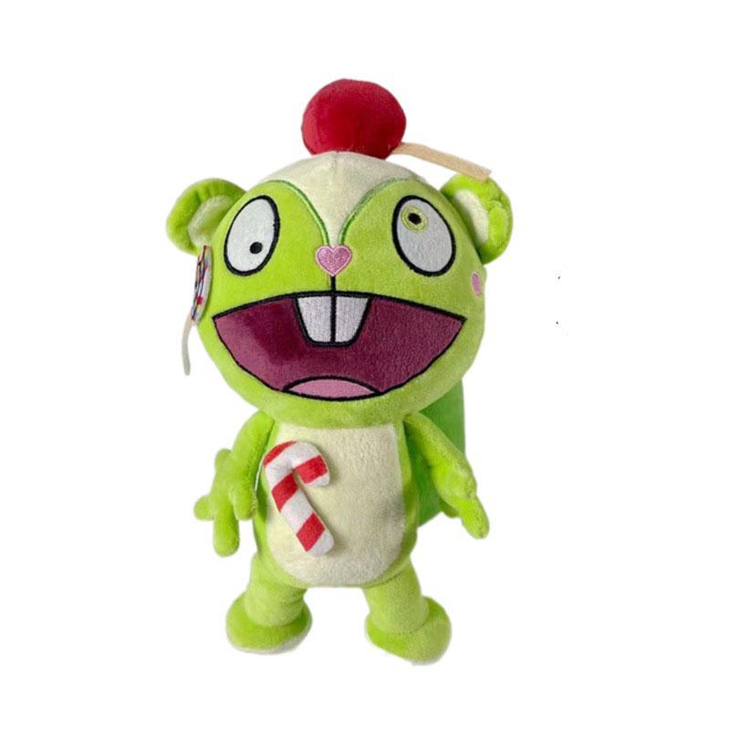 28cm HTF Happy Tree Friends Anime Happy Tree Friends Soldat Fliqpy Plüschtiere Puppen Militär Flipy Puppe Plüschtier für Kinder Geschenk 28cm
