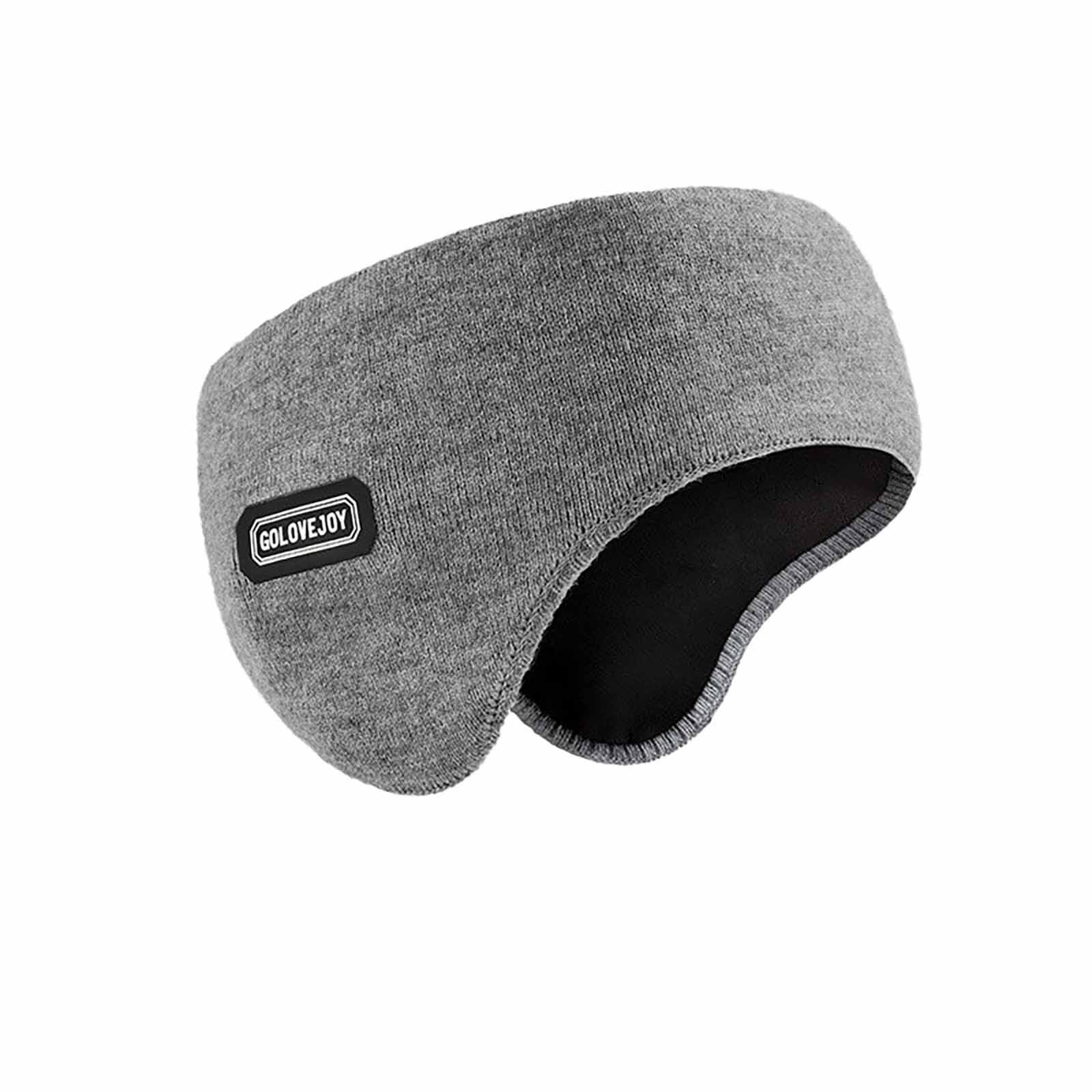 (Freude wählen)Outdoor Winter Ohr Wärmer Sport Stirnband Männer/Frauen/Kind Radfahren Skifahren Workout Yoga Laufen Reiten Warme Ohrenschützer stirnband One Size graue