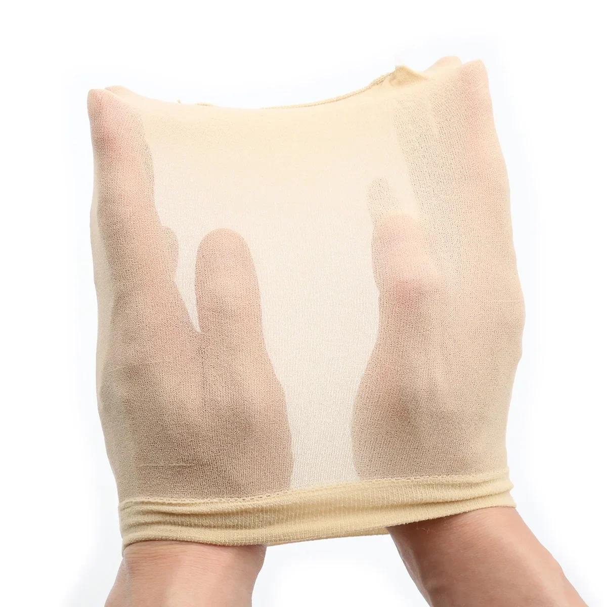 Transparente Strumpf-Bondage-Maskenhaube für Männer Frauen Fetisch Rollenspiel Sex Spaß Party Spielkostüme für Erwachsene Spiele