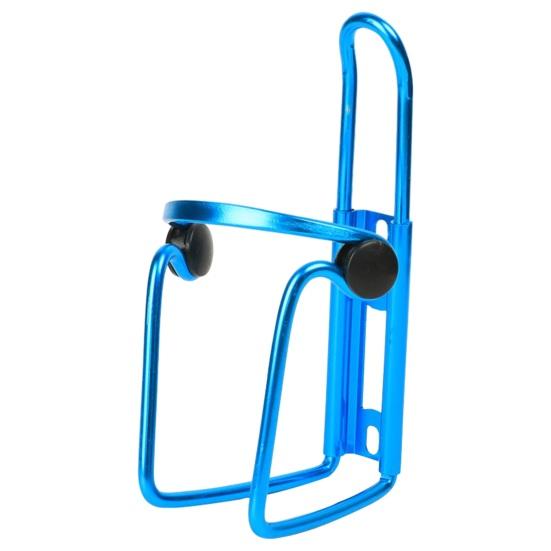 Fahrrad Wasser Flasche Käfig Heavy Duty Aluminium Legierung Universal MTB Fahrrad Radfahren Wasser Tasse Halter Lagerung Rack Fahrrad Zubehör blau