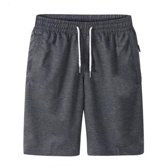 Cargo-Shorts Schicke Taschen Atmungsaktive Herren Sommerhose Nude Farbe Knielange Shorts Sommer Cargo-Shorts Herren Kleidung M dunkelgraue