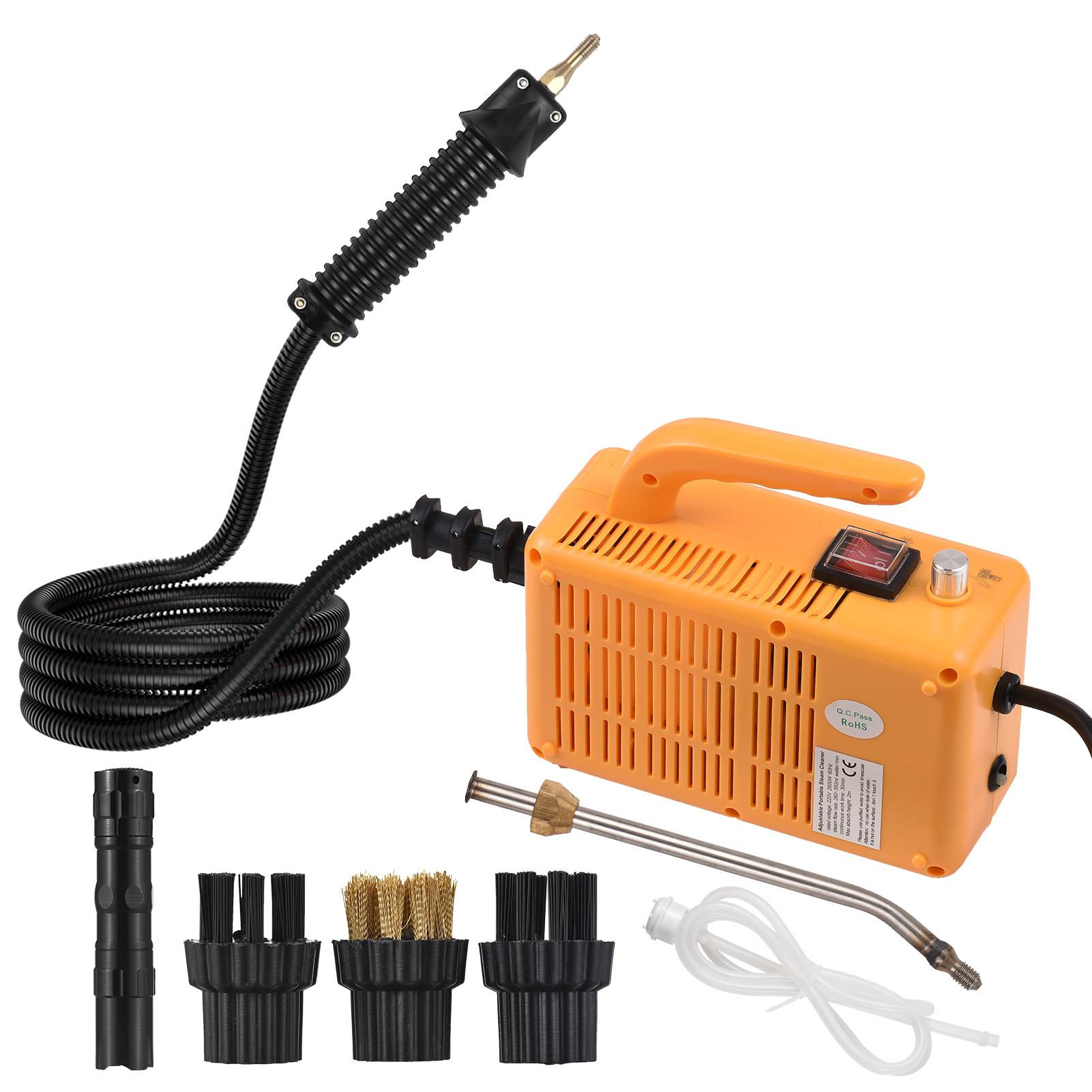 Tragbarer 2600-W-Dampfreiniger, Hochtemperatur-Druck-Handdampfreinigung mit Selbstkontrolle Direct Injection