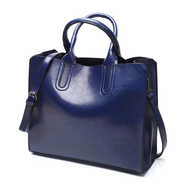 Umhängetaschen für Damen, Luxus-Handtaschen, Designer-Handtaschen, hochwertige Trunk-Tragetasche, spanische Damen-Umhängetasche im Vintage-Stil blau