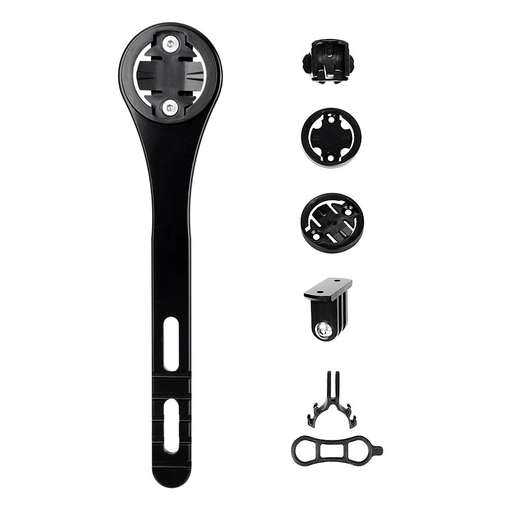 Rennrad-Lenker-Computer-Halterung für Garmin/Cateye/Bryton Fahrradcomputer-Sportkamera schwarz
