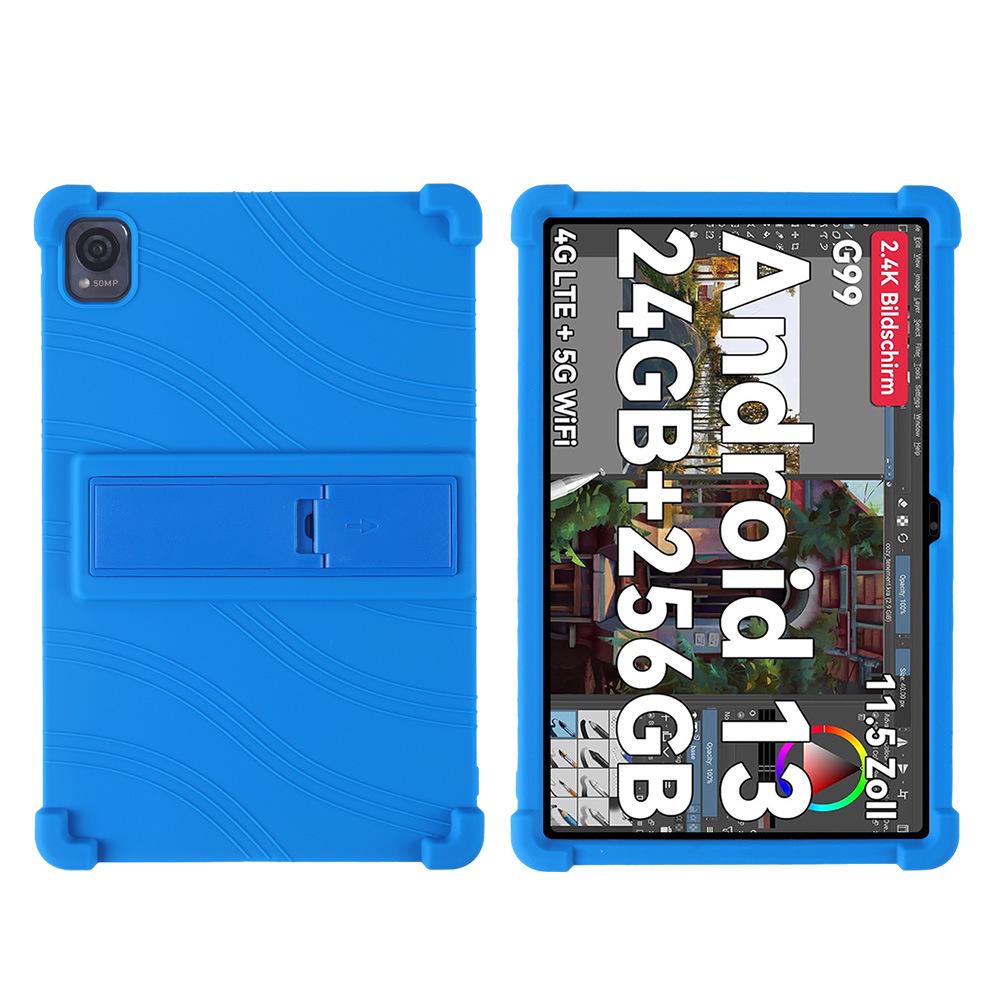 Blackview MEGA 1 11.5 Tablet-Hülle - Anti-Fall-Silikon 11.5 inch dunkelblaue