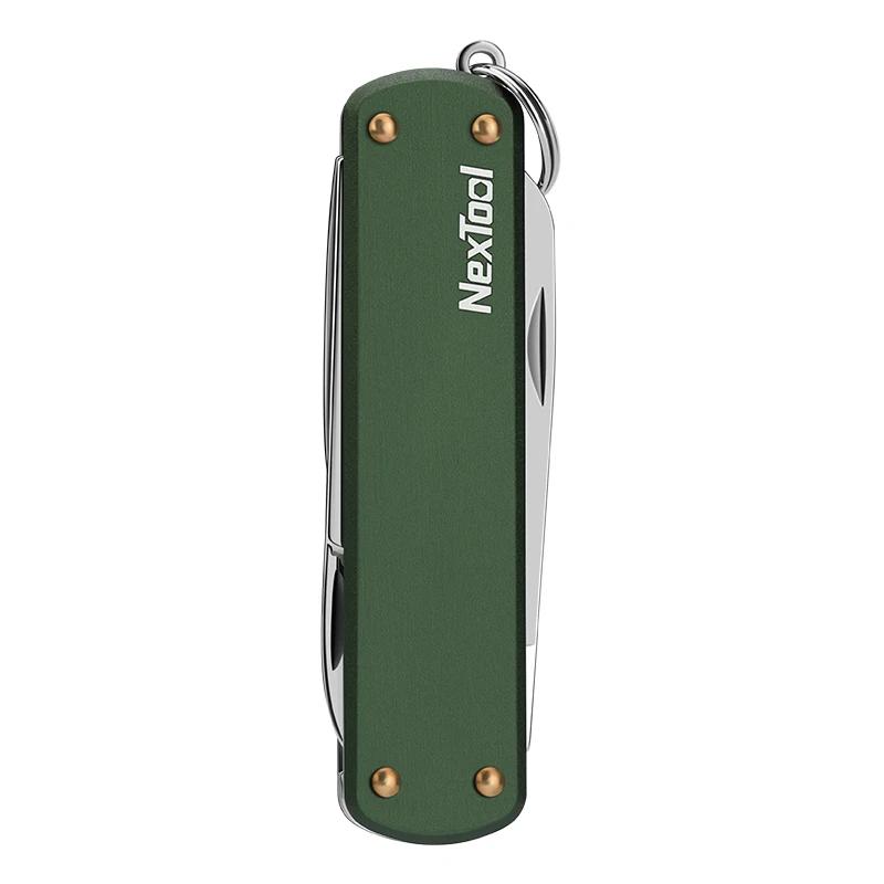 Xiaomi NexTool EDC Mini Messer Multitool Klappschere Schraubendreher Taschenmesser Tragbarer Outdoor Cutter Mehrzweck Reparaturwerkzeuge grün