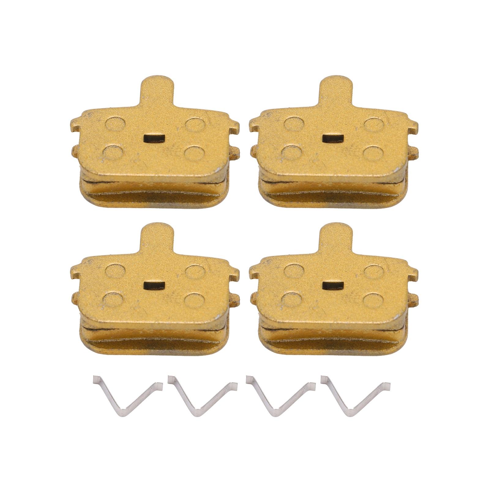 4 Sets Fahrrad-Scheibenbremsbeläge, alle Metall-Mountainbike-Bremsbeläge für M355 M446, Fahrradzubehör