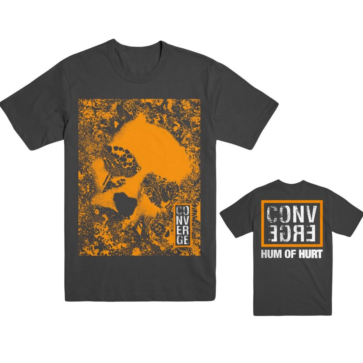 CONVERGE Love Is Not Enough Band T-Shirt Baumwolle Grafik-T-Shirt Unisex Unisex Sommer Streetwear L orange