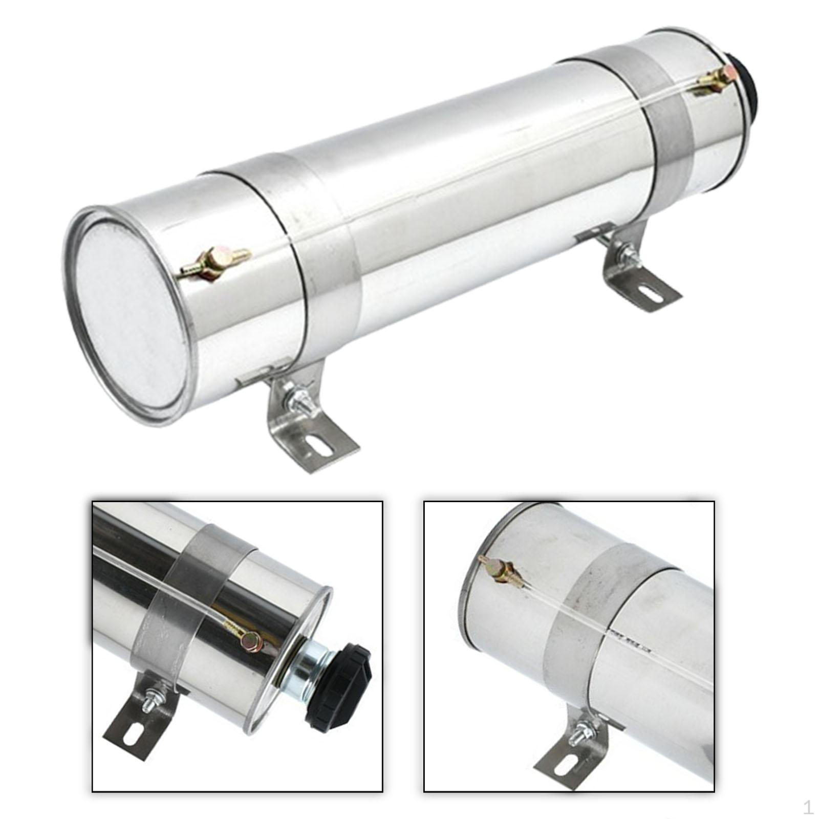 Edelstahl Kraftstoff Tank 7L Universal Tragbare Langlebig Diesel Benzin Benzin für Auto white