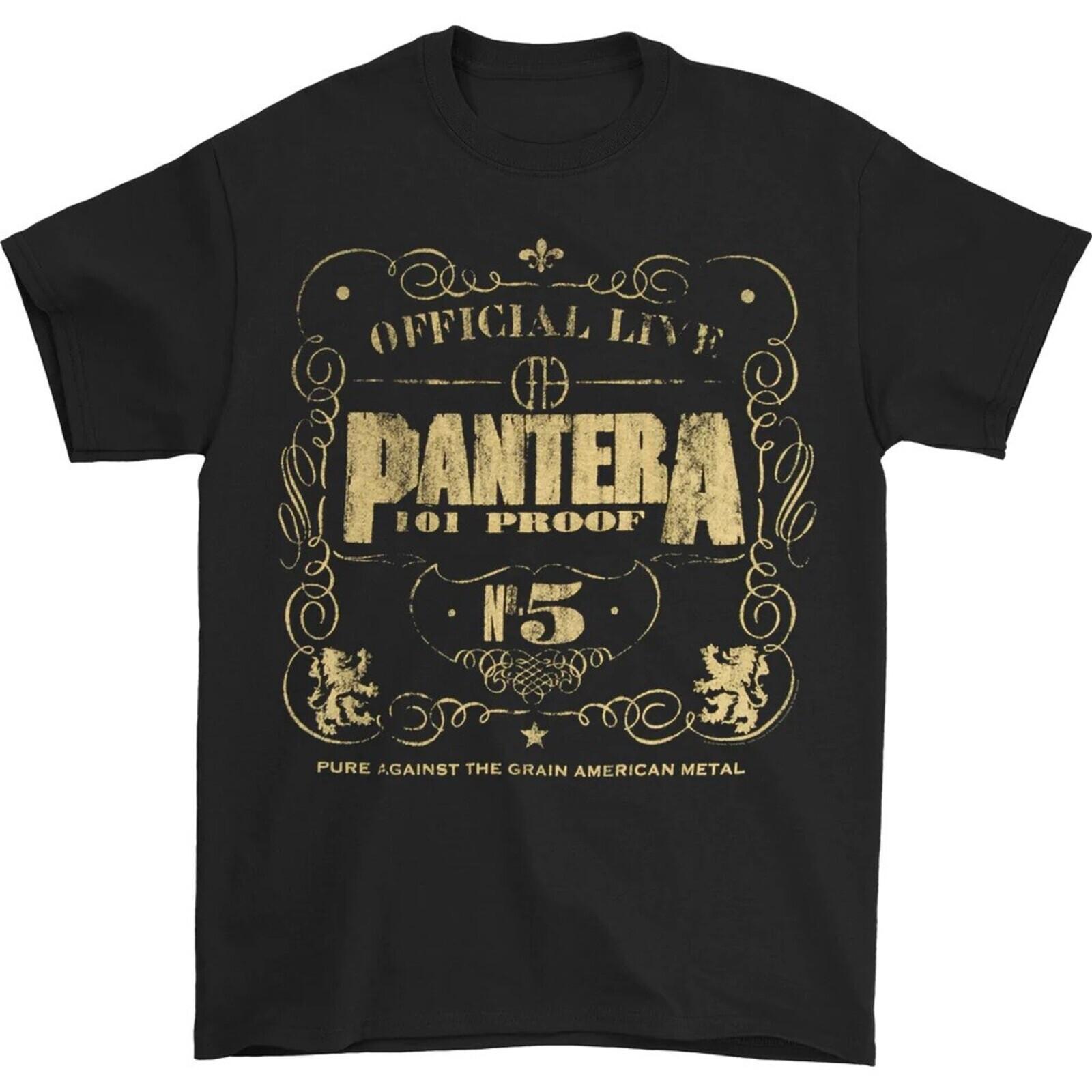 PANTERA CD-Cover OFFIZIELLER LIVE: 101 PROOF Offizielles Hemd LRG Neue vulgäre Cowboys M