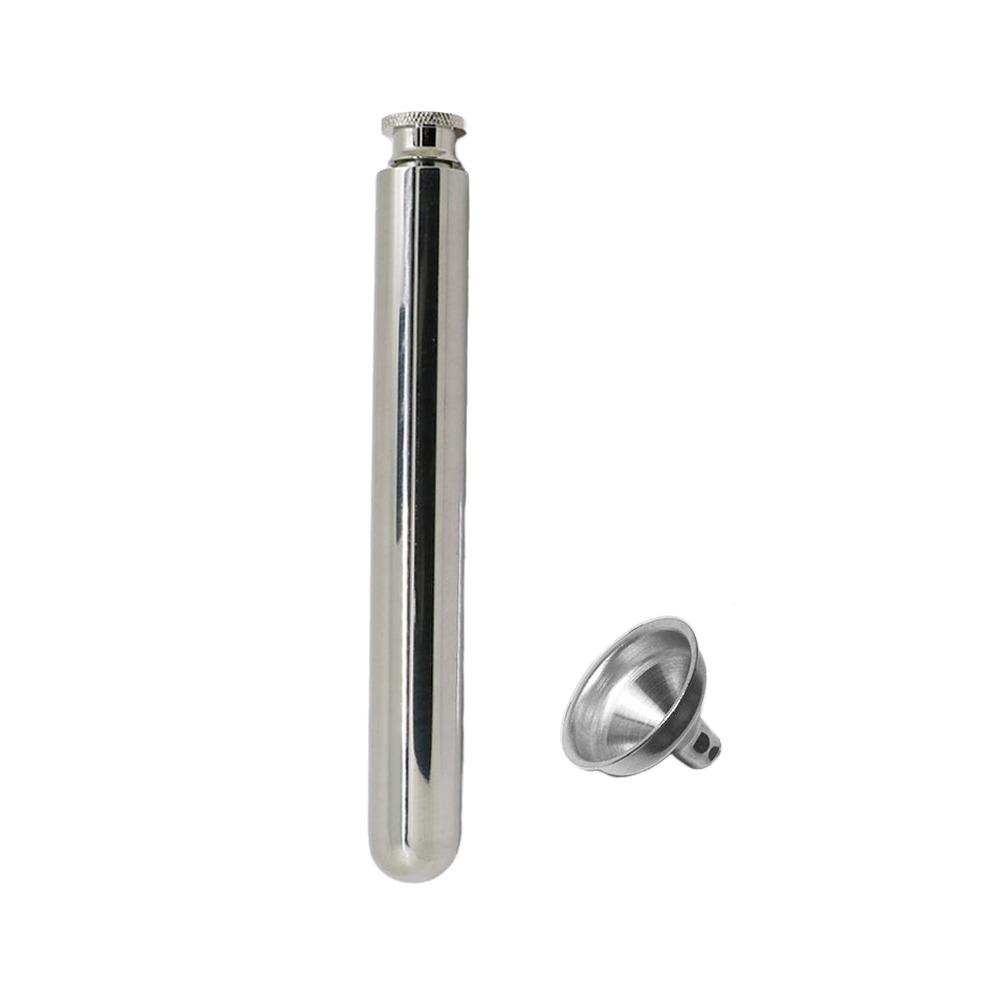 Edelstahl Wein Flasche Metall Wein Whisky Flasche Tragbare Flachmänner Im Freien 60ml