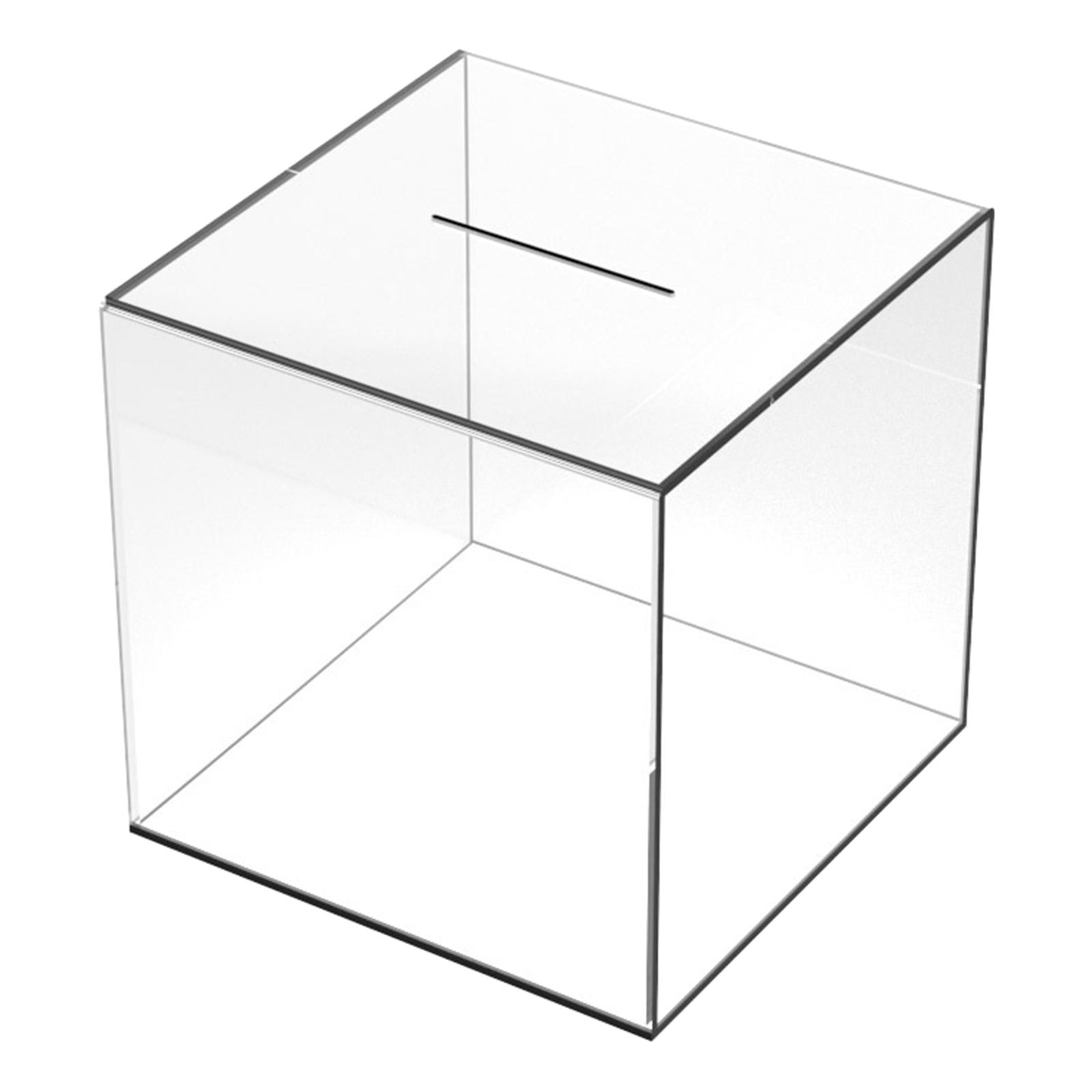 Klarer Acrylbehälter Spardose Langlebiger Münzaufbewahrungsbehälter Sparschwein Große Kapazität S