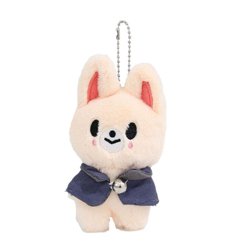 Neuer SKZOO Plüsch Schlüsselanhänger Puppe Anhänger, Rucksack Zubehör, Magische Akademie Umhang Plüsch Schlüsselanhänger Kinderspielzeug Fan Geschenk