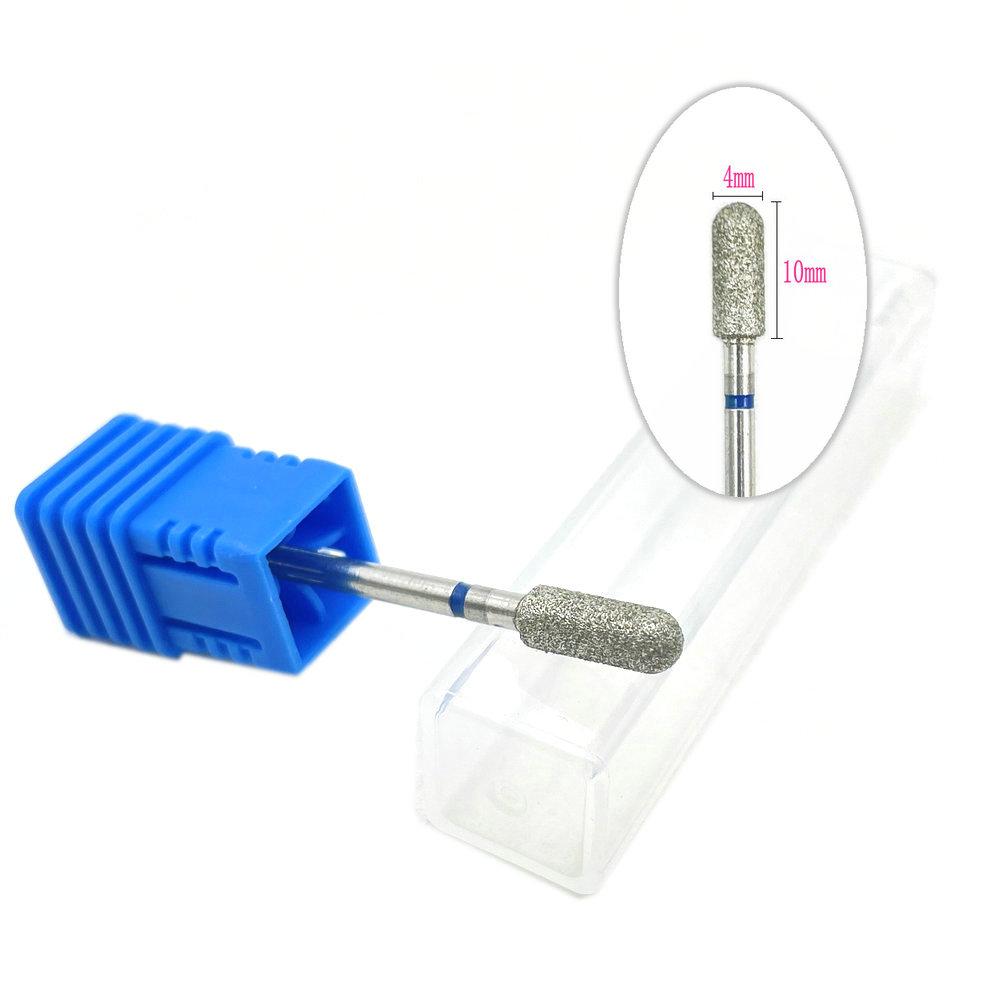 1pc Diamant Nagel Bohrer Fräser für Maniküre Rotary Bits Häutchen Sauber Zubehör Nagel Bohrer Polierer Nagel Diamant Bohrer MC40