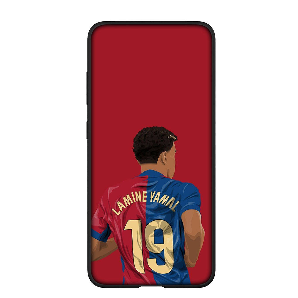 für iPhone 16 15 X XR Samsung Galaxy S24 S23 Plus Xiaomi Redmi Note 13 12 11 Pro Max 14 OPPO Huawei Cover Fußball Sport NO19 Fußball NO 19 Handyhülle for iPhone 12 Mini ceil