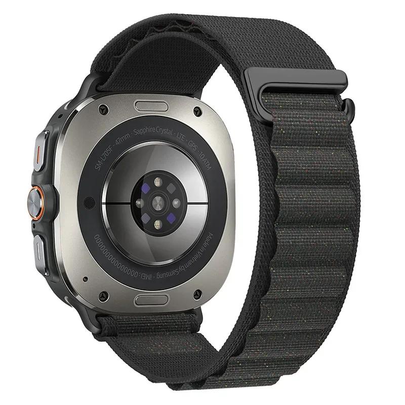 Alpine Loop für Samsung Galaxy Watch Ultra Armband 47mm Zubehör Sport Nylon Armband correa Galaxy watch ultra 7 Armband 47mm Galaxy Watch Ultra