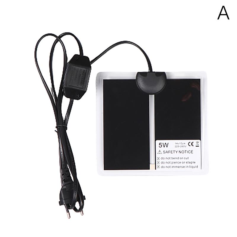 5-45W Terrarium Reptilien Heizmatte Klettertier Heizung Wärmeunterlagen Einstellbarer Temperaturregler Matten Eu/Us EU-5W