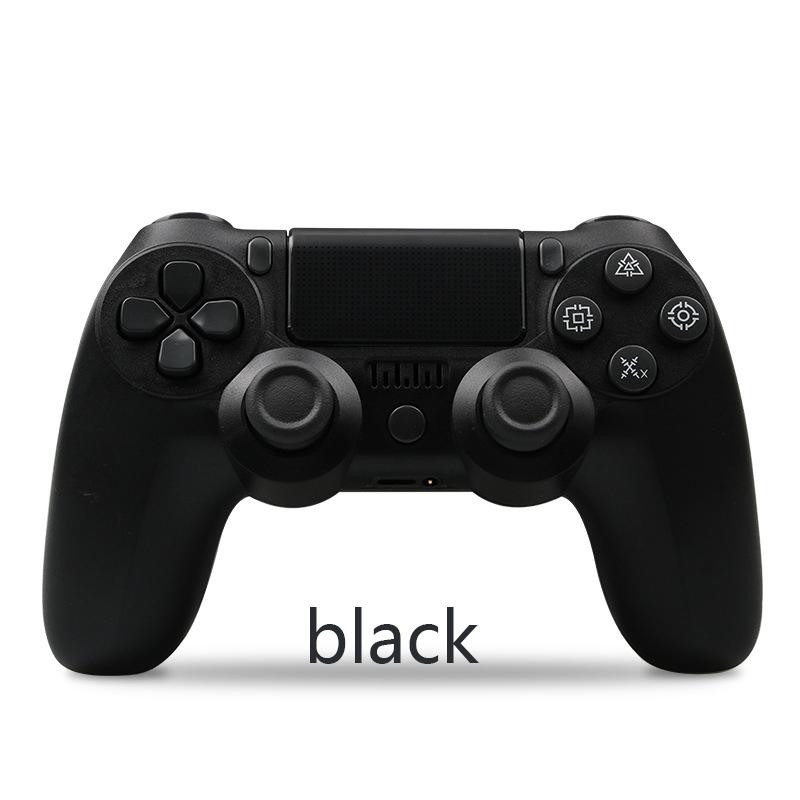 VAORLO für PS4 Wireless Controller PS4 Controller Gamepad Controller mit Dual Vibration und Trigger Tasten mit 3,5 mm Klinke schwarz