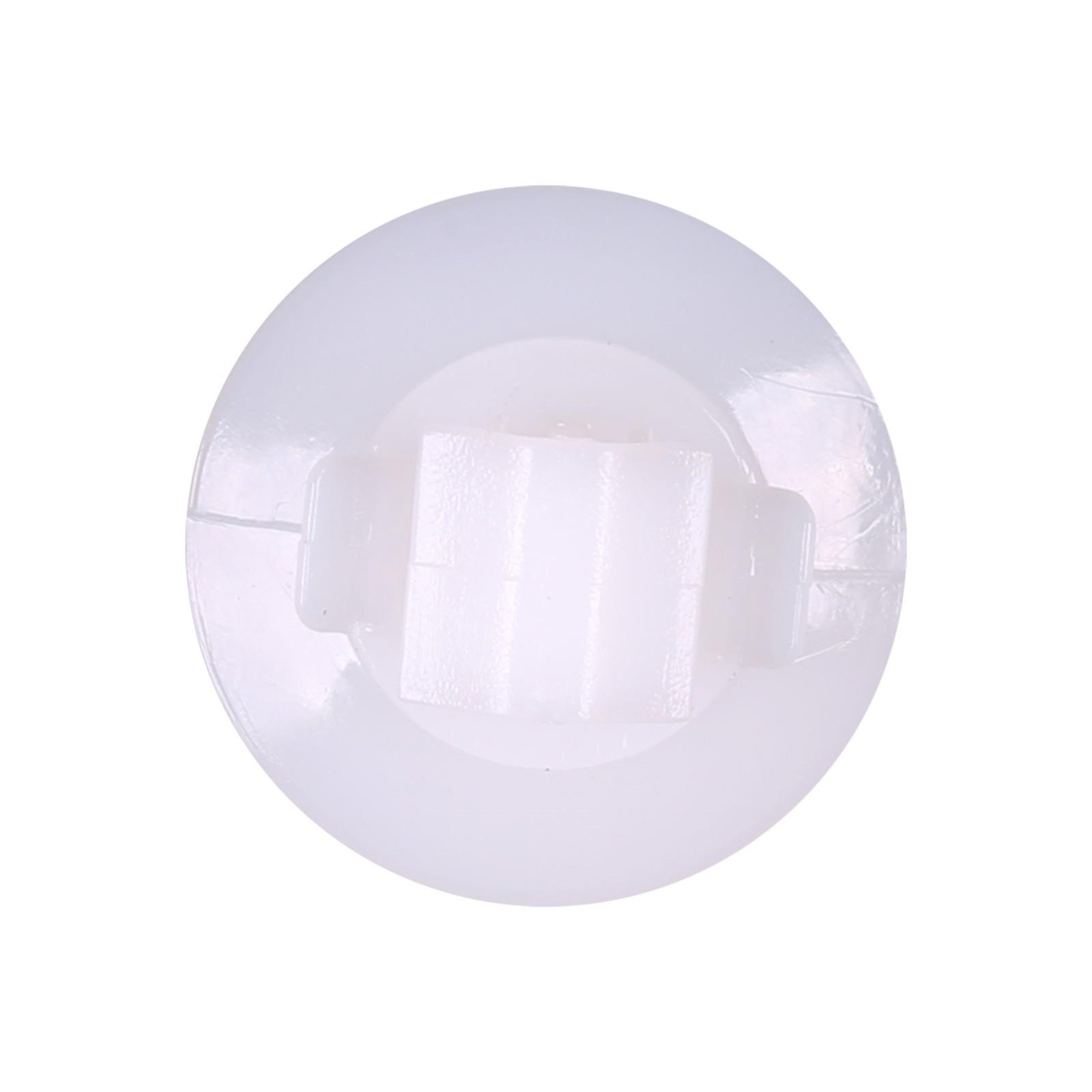 BROSS Autoteile BCF2059 10 Stück Seitenleistenclip, weiß für Citroen : 8565.48, Fiat: 9408565488