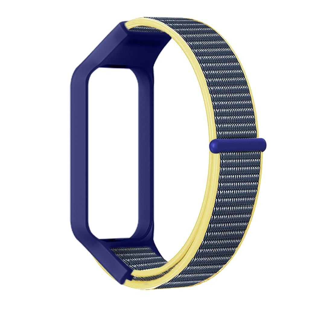 Für Redmi Band 2 Armband Nylon Loop Armband + Gehäuse Armband für Xiaomi Band 8 Active Handgelenk Gürtel Smart Watch Zubehör Redmi Band 2 ozeanblau