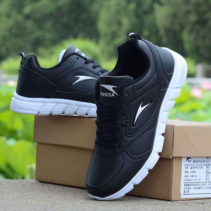 Frühling und Herbst Leder Oberfläche Sneakers wasserdichte Freizeitschuhe weiße Laufschuhe Student modische Schuhe weiße Sneakers Unisex Schuhe Tennis 42