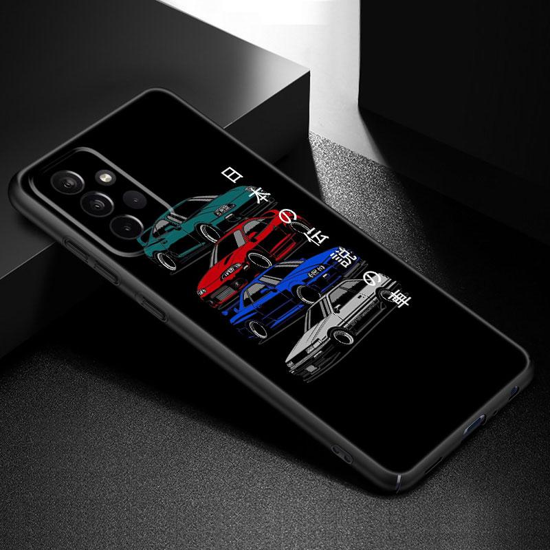 JDM Tokyo Drift Sport Auto Telefon Fall Für Samsung A21 A30 A50 A52 S A13 A22 A32 A33 A53 A73 5G A11 A12 A31 A51 A70 A71 A72 Abdeckung Samsung A71