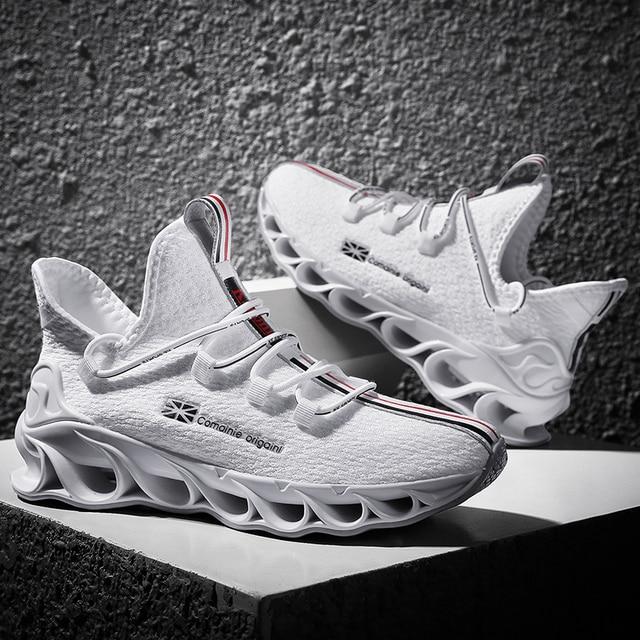 Schuhe Männer Turnschuhe Klinge Trainer Paar Müßiggänger Schuhe Atmungsaktive Männer Schuhe Dicken Boden Sport Gezeiten Schuhe Laufschuhe 46