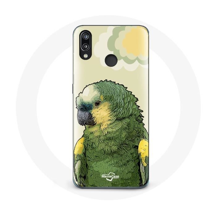 Hülle für Huawei P20 Lite Amazon Papageien Grün