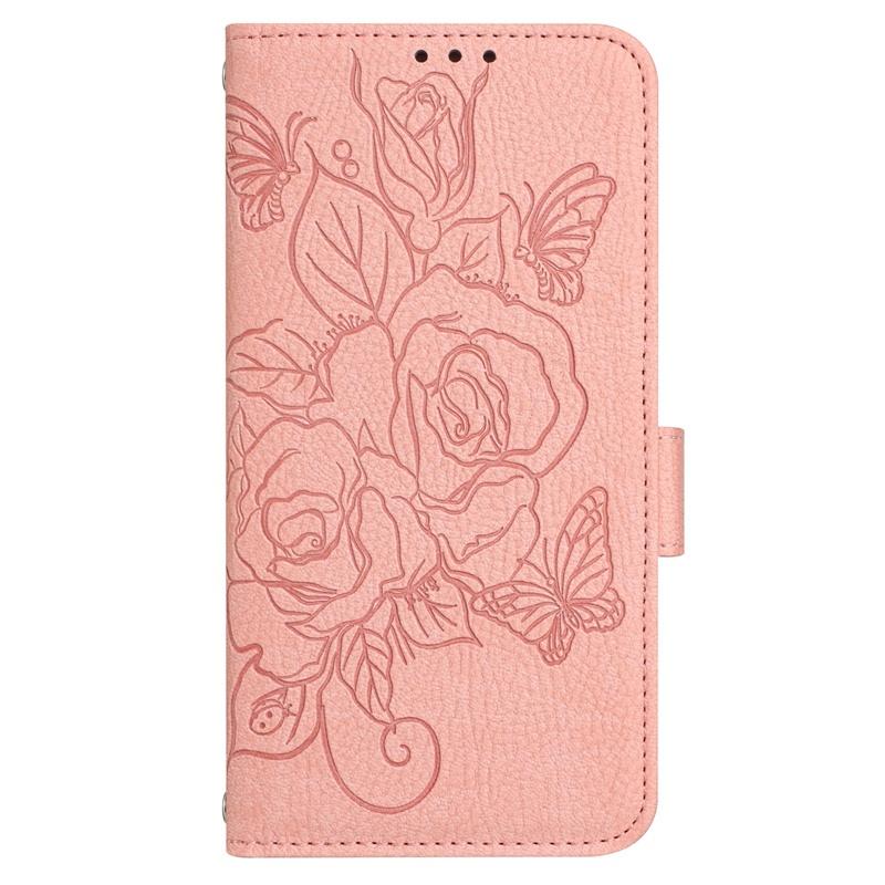 Flip Case für Huawei P20 P30 P40 Lite Pro 4G Leder Kartensteckplatz Schutzhülle Gehäuse Huawei P20 Lite rosa