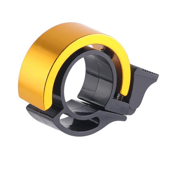 Fahrradklingel, leicht, 90 dB, klarer, lauter Ton, universell, für MTB, Straße, Berg, Klapprad, Lenker, Alarmglocke, Fahrradzubehör gelb