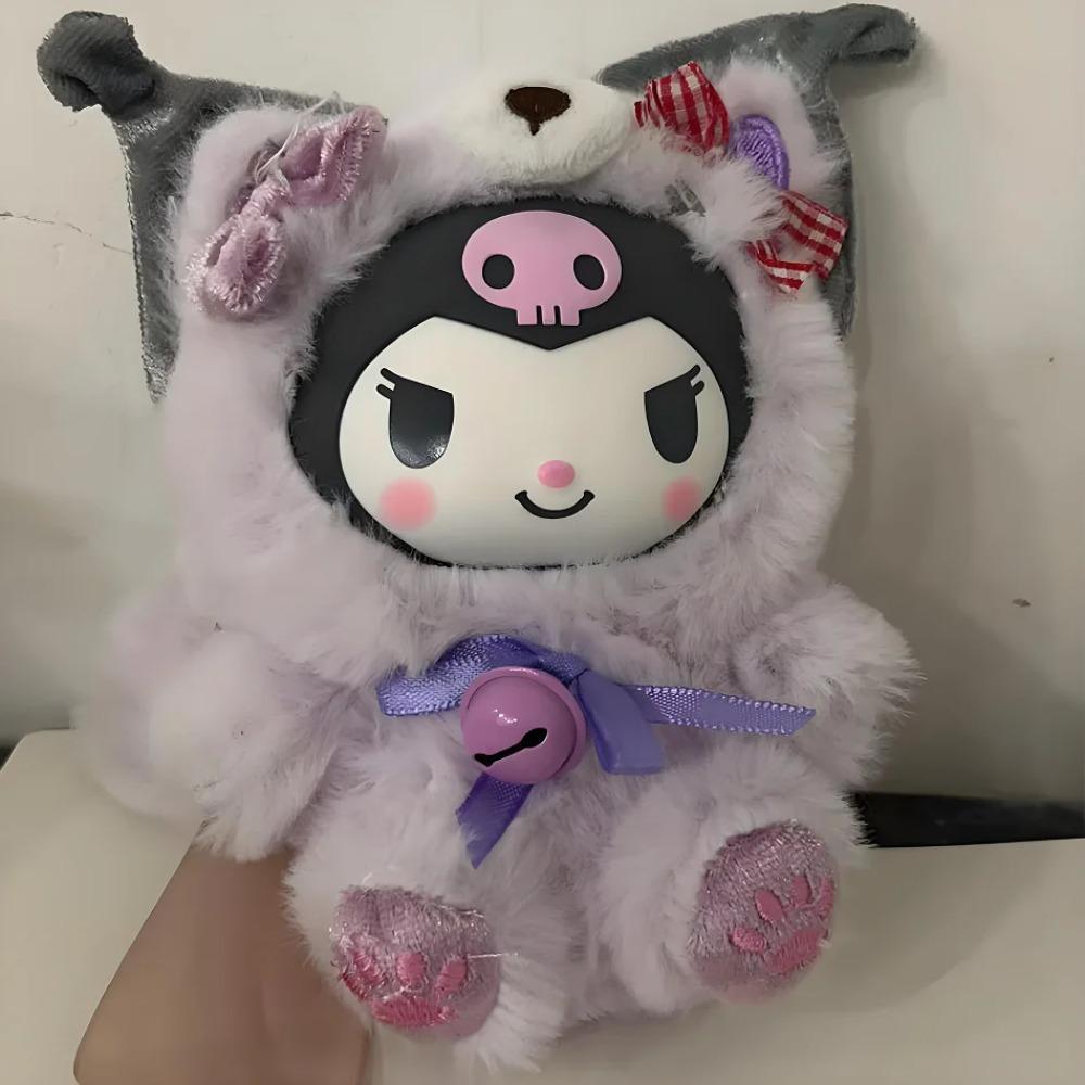 2026 Neue Kuromi Fox Island Serie Vinyl Plüsch Blind Box Niedliche Cartoon Hello Kitty Kuromi Anhänger Mädchen Taschenornament Spielzeug Geschenke black