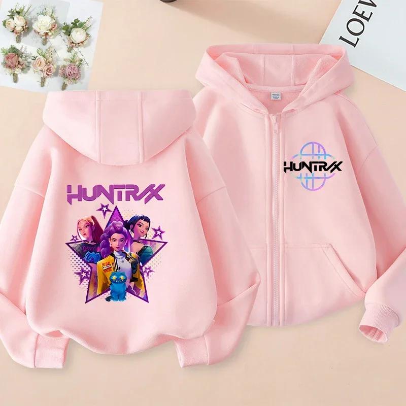 Hoodies Sweatshirts Mädchen Zip Sweatshirt Kinderbekleidung Cartoon Print Hoodie Lässiges Oberteil 130 white