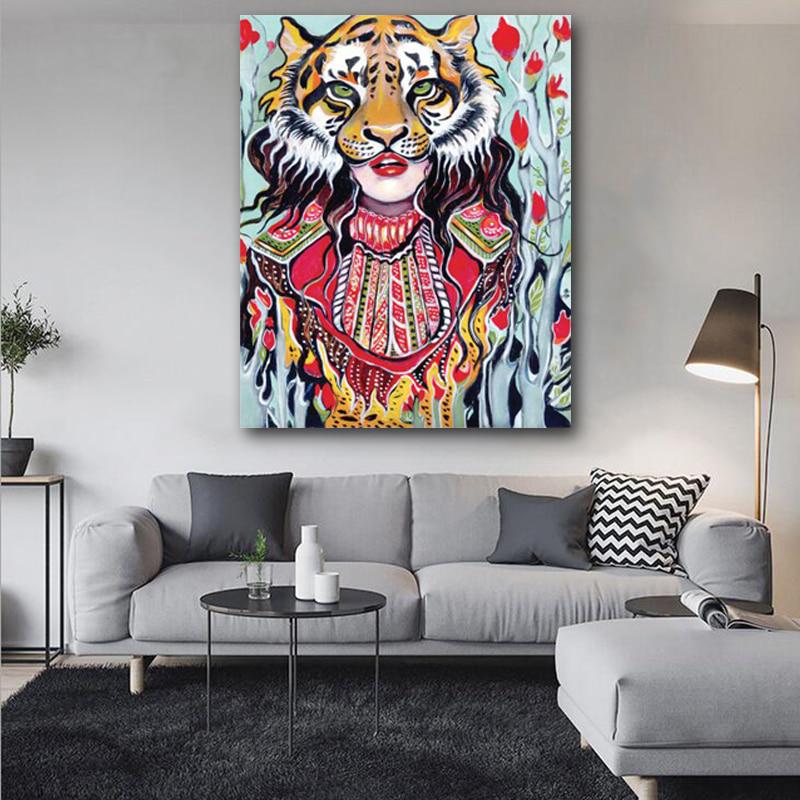 5d Diy Gemalt Tier Diamant Stickerei Diamant Mosaik Diamant Malerei Kreuz Stich 20X30