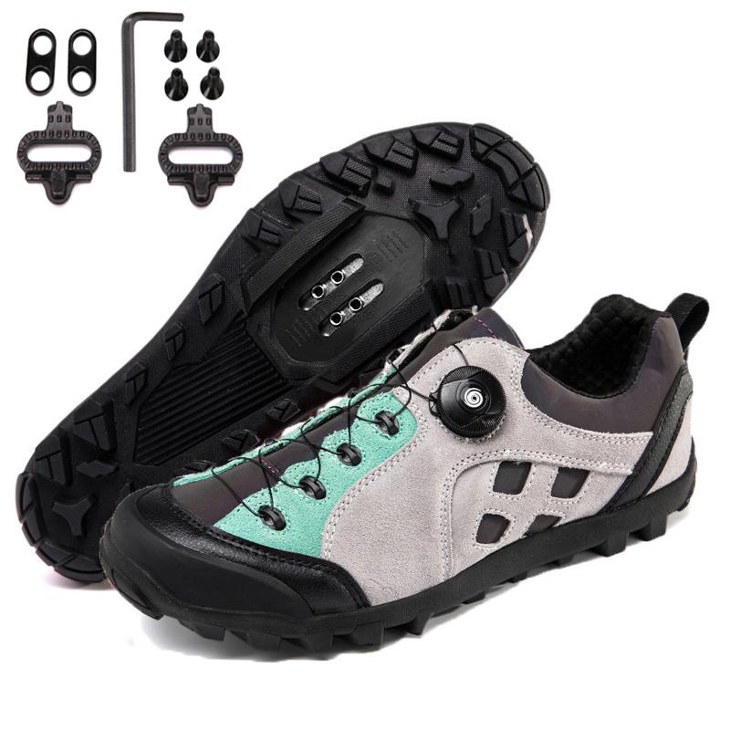 Echtes Leder Hohe Qualität Berg Radfahren Schuhe Speed Radfahren Schuhe Outdoor Racing Turnschuhe 39-46 MTB Radfahren Schuhe 42