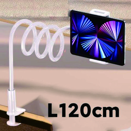 Flexibler Tablet-Ständer mit langem Arm für iPad Air Pro Mini Galaxy Tab Xiaomi Lenovo 4,7-11 Zoll Clip-Halterung für Bett-Tablet-Telefonhalter